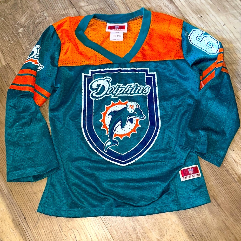 Vintage Child's small Dolphins jersey